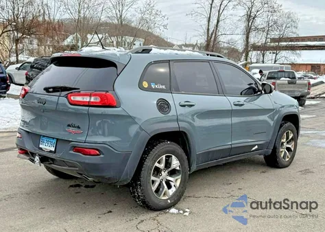 2014 Jeep Cherokee Trailhawk из США, поврежденный, VIN 1C4PJMBS4EW256793